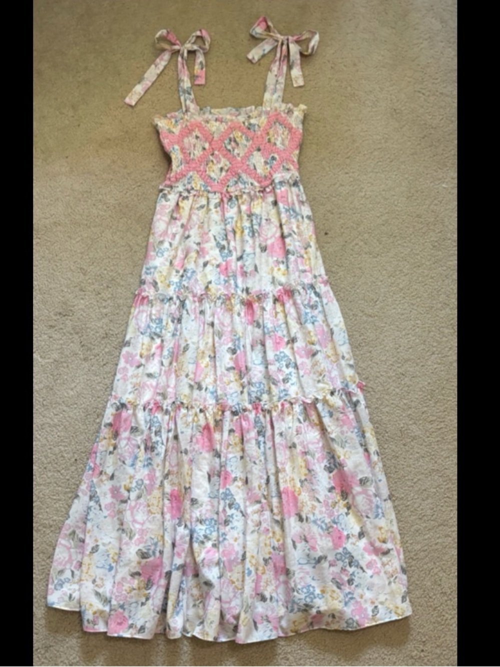 Pastel Maxi Dress